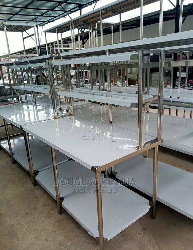 Stainless Steel Working Top Table 5ftby30 Inches - main view