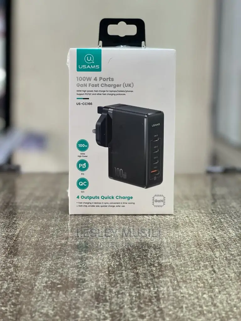 Usams 100W 4 Port Charger