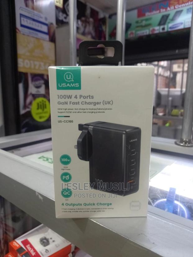 Usams 100W 4 Port Charger - thumbnail 2