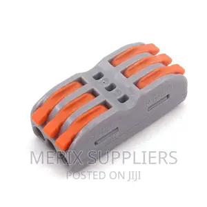 Pack of 5 Wire/ Cable Connectors, 3 Way 32 Amps