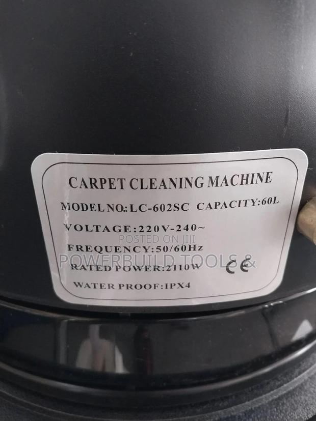 60L 3 in 1 Shampoo Carpet Cleaner. - thumbnail 4