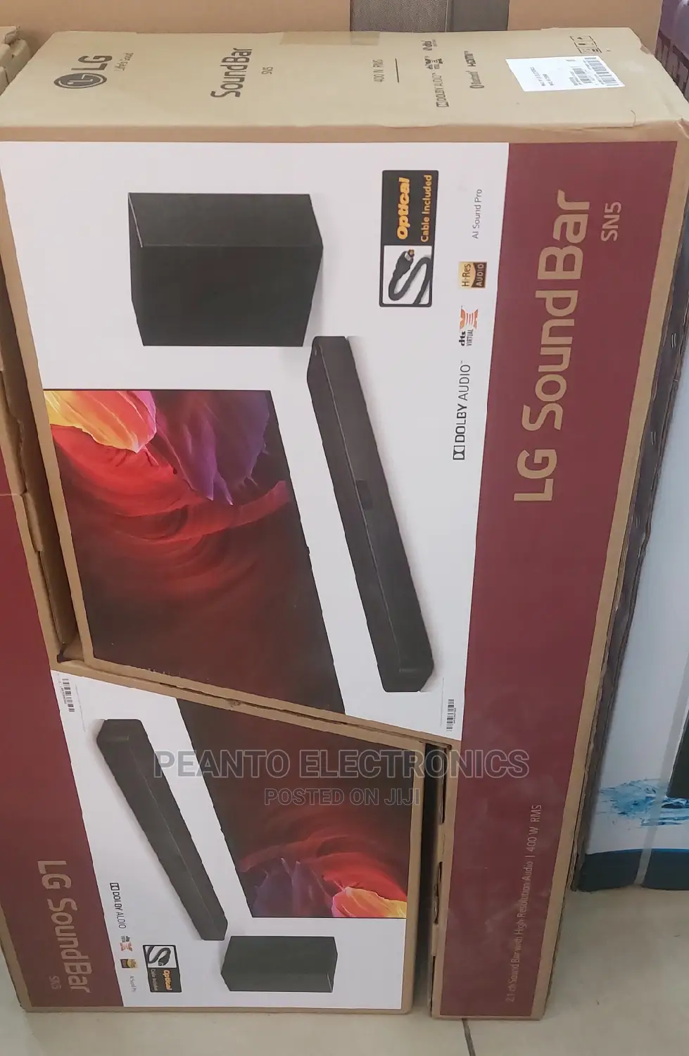 LG SN5 | 400W | 2.1ch | DTS Virtual:X | AI Sound Pro