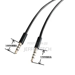 1.5m 3.5mm Jack Audio Cable Male to Male Car Aux Audio Cable