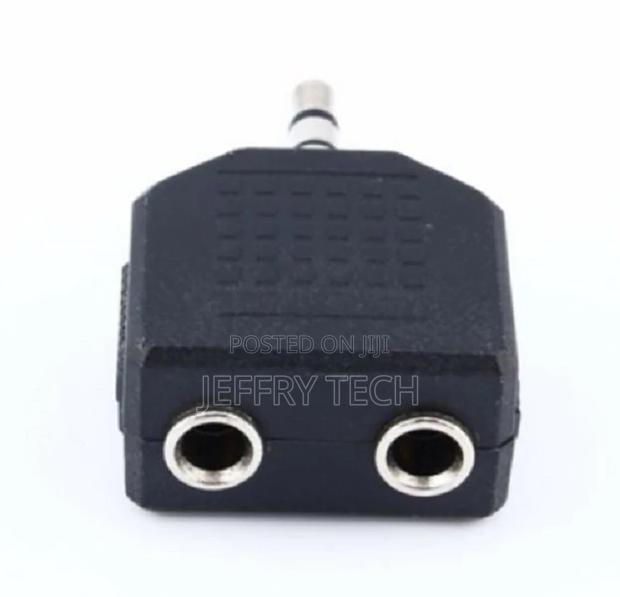 Audio 3.5mm Jack Male to Double AUX Female Headphone/Earphon
