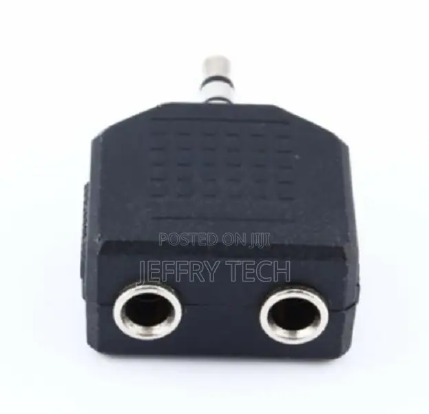 Audio 3.5mm Jack Male to Double AUX Female Headphone/Earphon