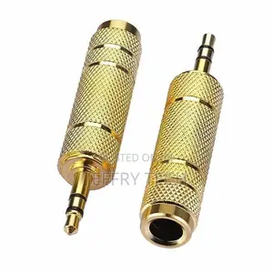 1 X 6.5mm to 3.5mm Reversible Jack Microphone Plug Converter