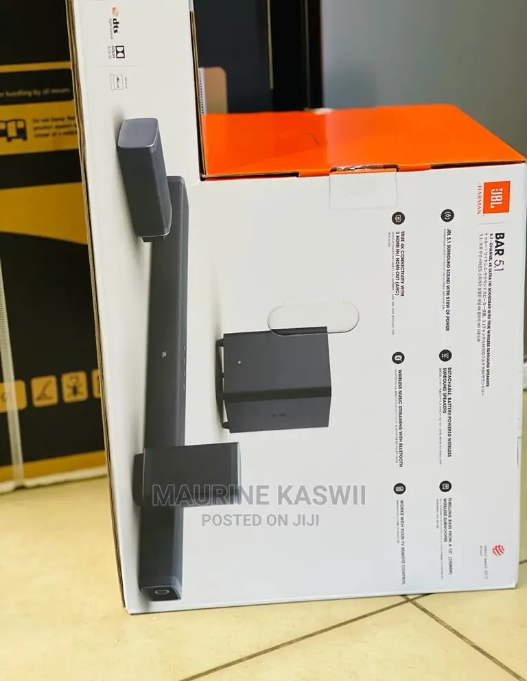 Jbl BAR 5.1 Detachable With 510W Surround Sound