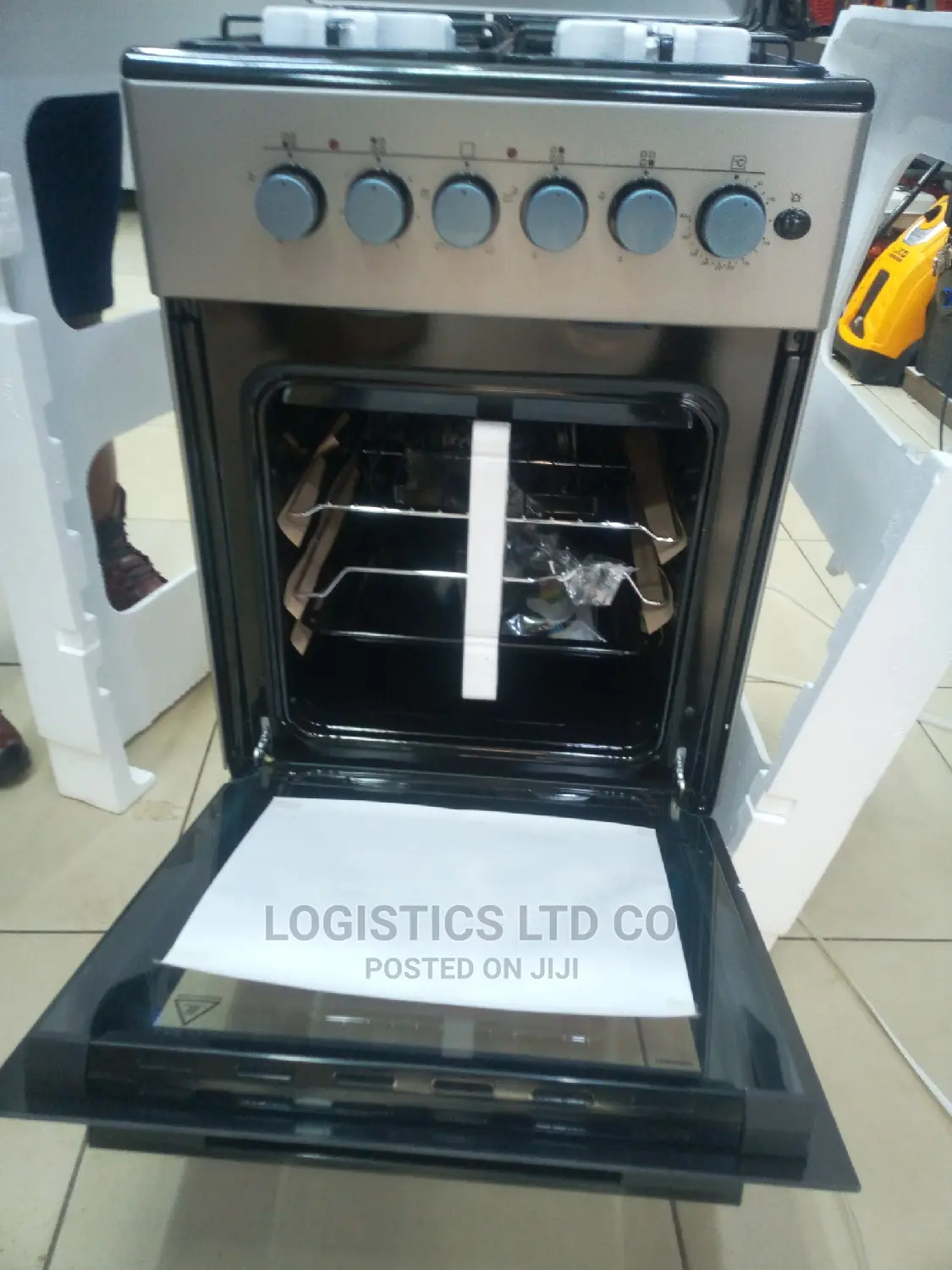 Haier 4 Gas Cooker ECR1040EGSB 50x60