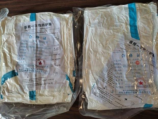 Blue Striped Coveralls - main view