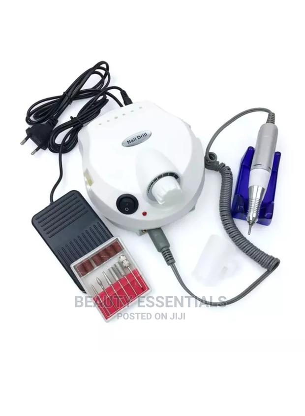 White Filling Nail Drill - main view