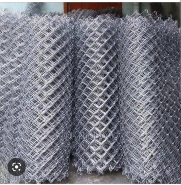 Galvanised Chainlink. - thumbnail 2