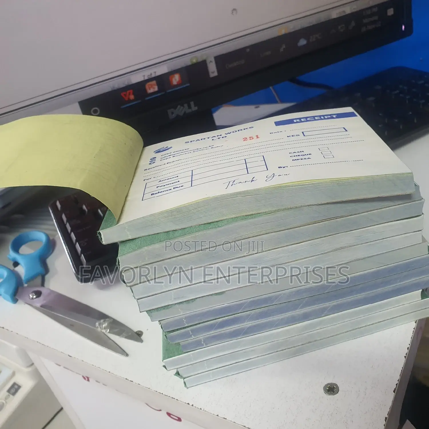 A6 Receipt Books