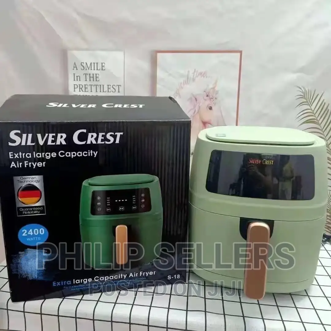 Silver Crest Air Fryer 8l Capacity No Oil Cooking Healthy Ho