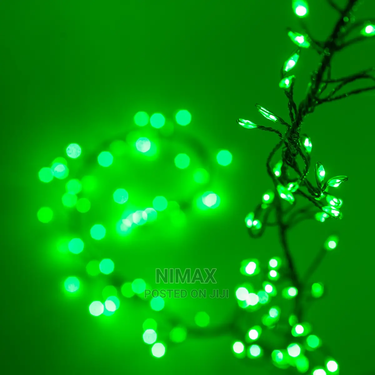 Fairy LED Light String Decoration Green Light - 10mtrs Long