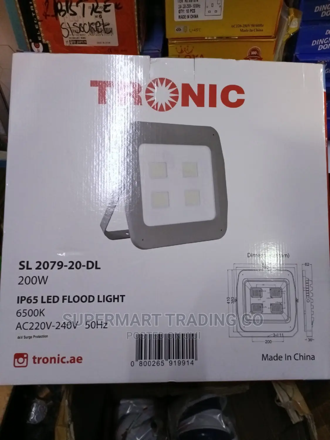 Tronic Floodlight 200 Wts