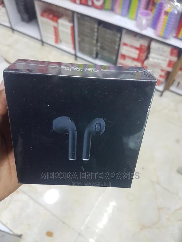 Black Airpods Wireless Headset - main view