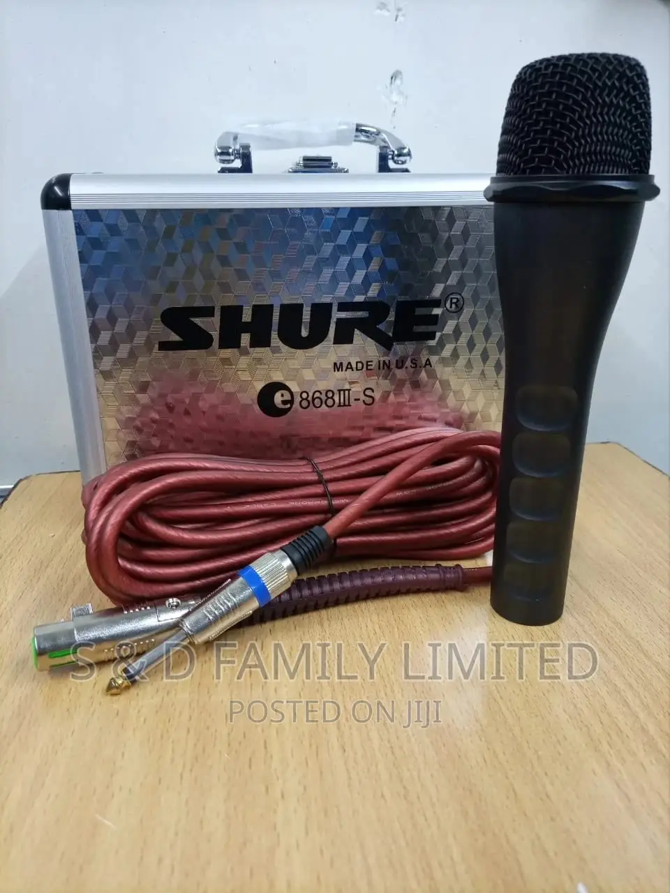 Shure E866 Wire Microphone Now Availabile