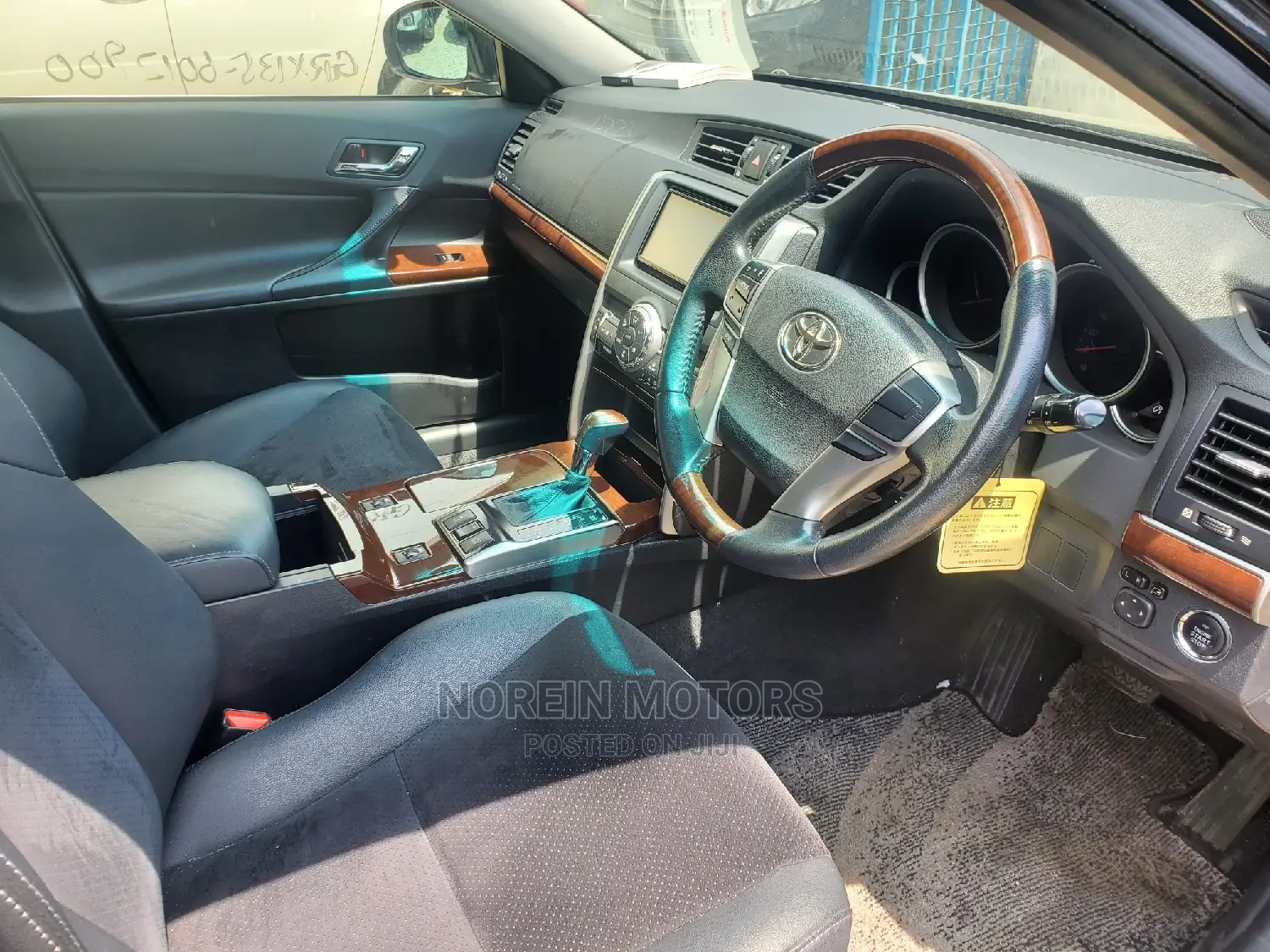 Toyota Mark X 2016 Black