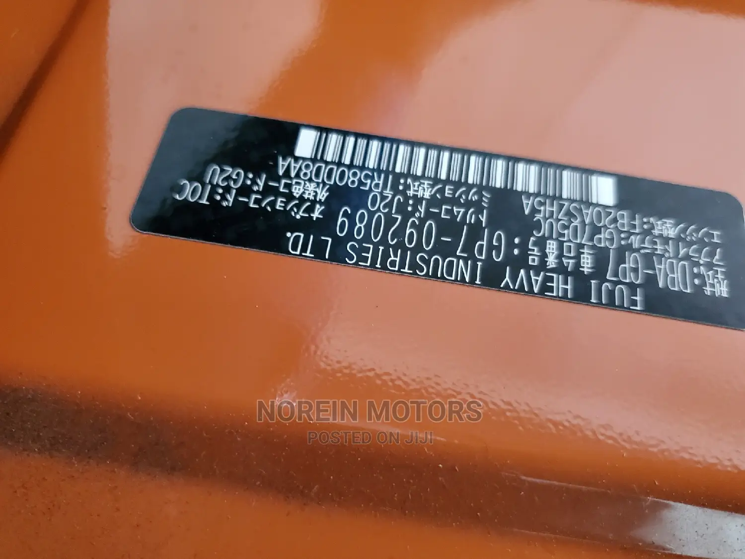 Subaru XV 2015 Orange