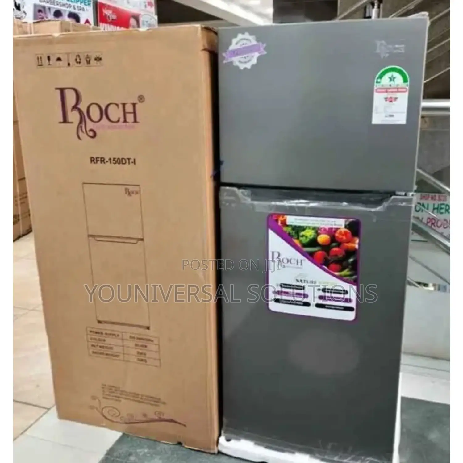 150 Dt Roch Double Door Refrigerator.