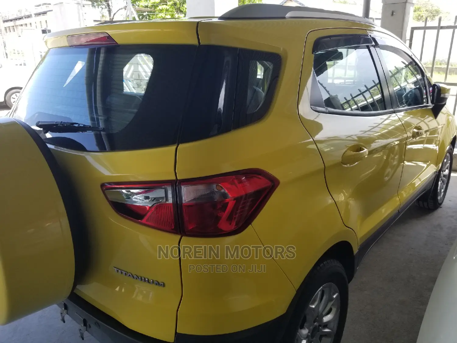 Ford Ecosport 2015 Yellow