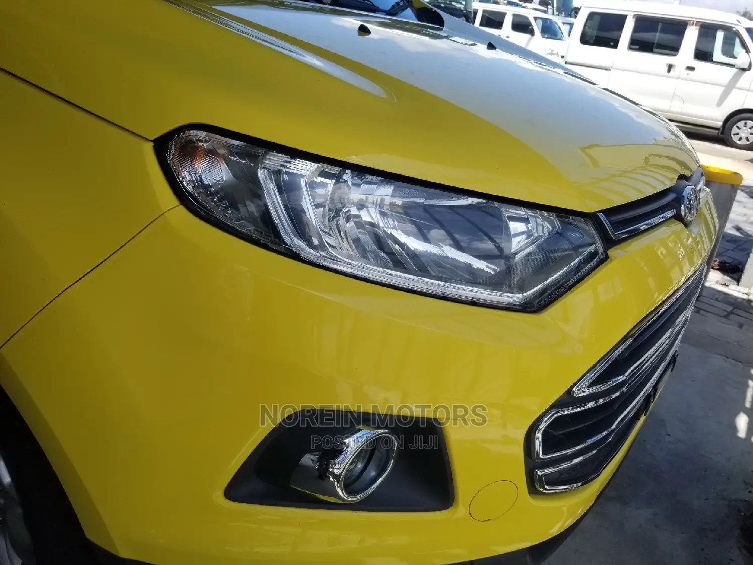 Ford Ecosport 2015 Yellow