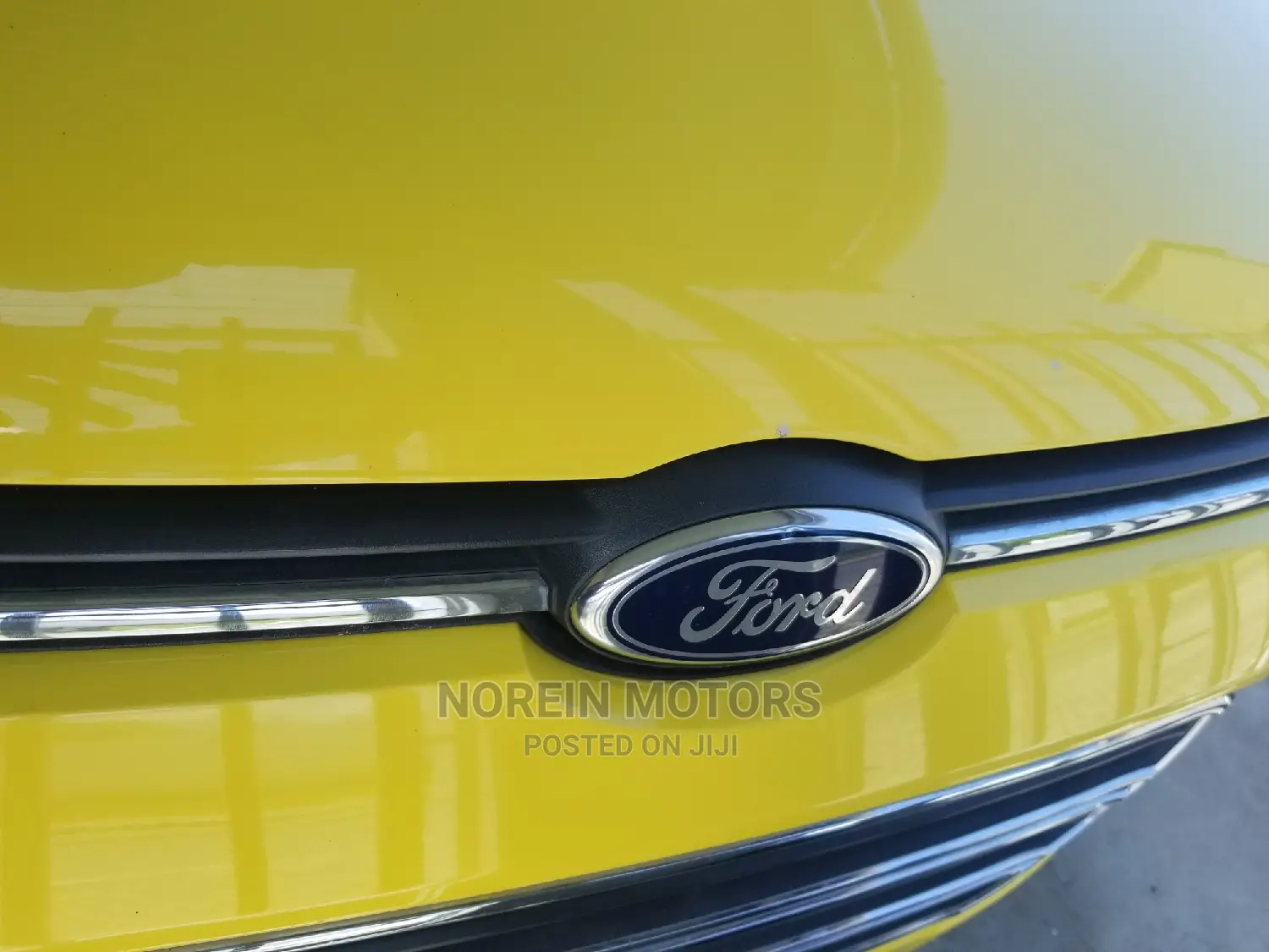 Ford Ecosport 2015 Yellow