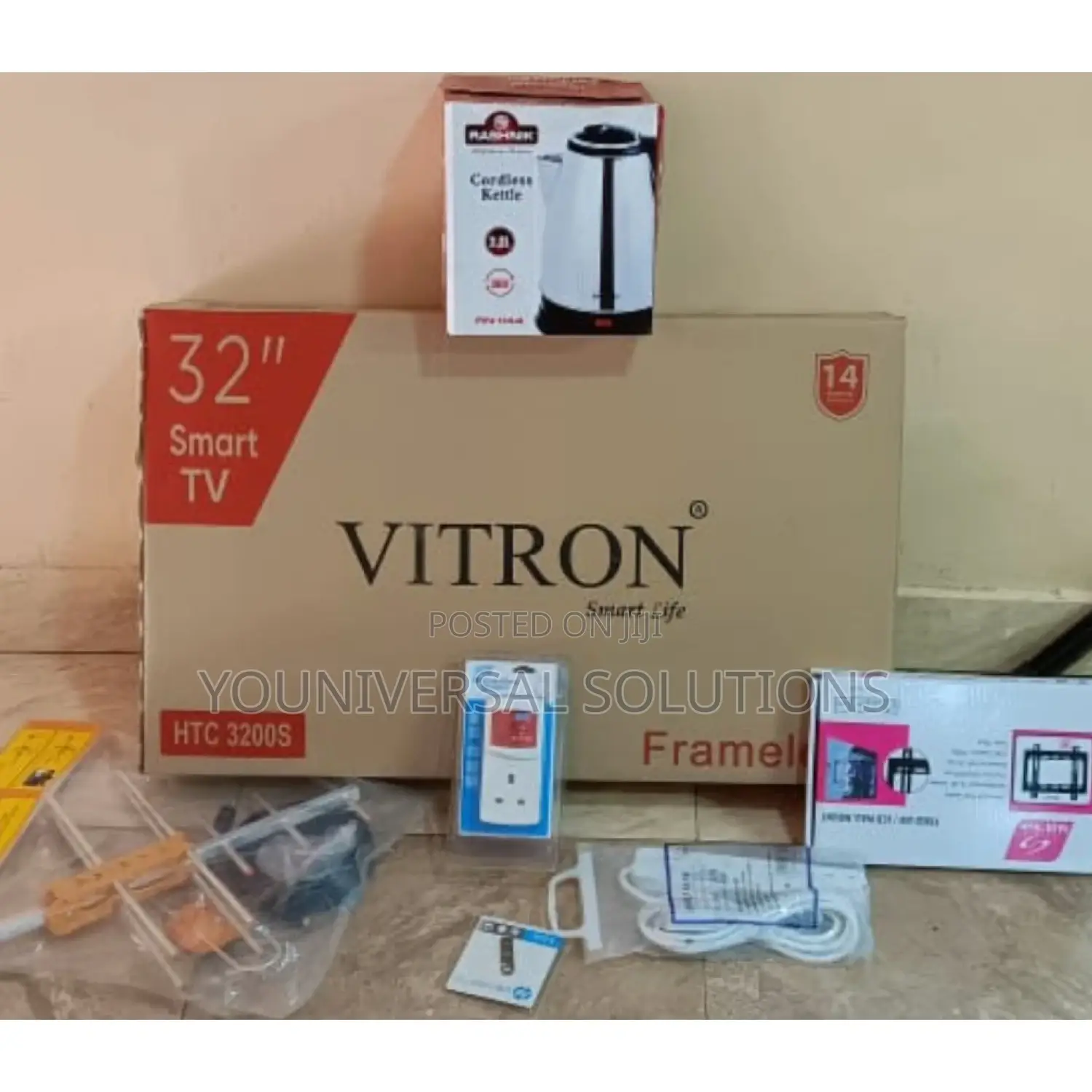 Full Kit 32 Inches Smart Android Tv With Offfer Accessories