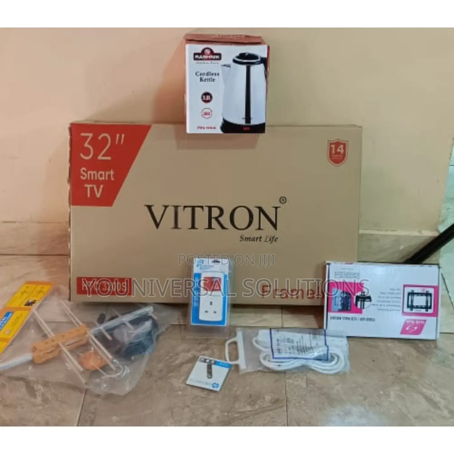 Full Kit 32 Inches Smart Android Tv With Offfer Accessories