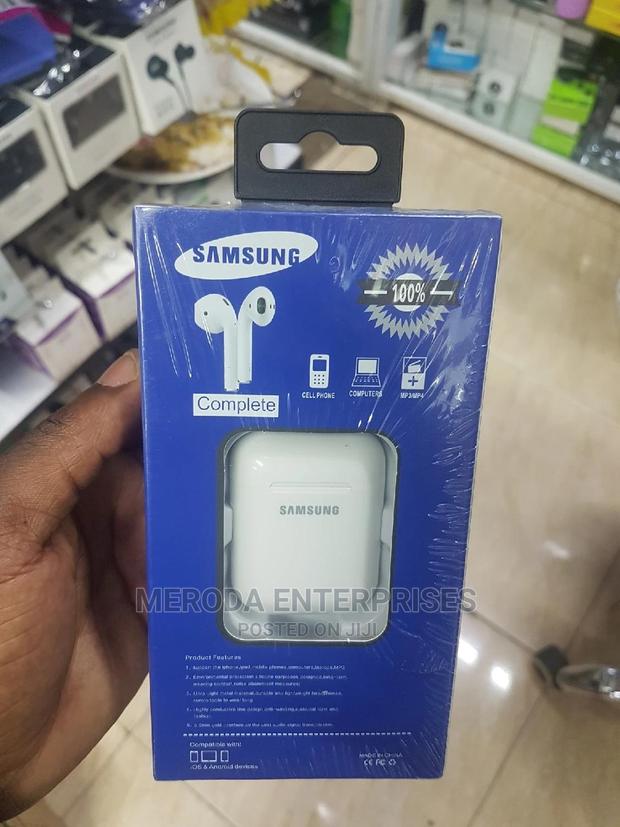 Samsung White Wireless Headset Bluetooth - thumbnail 3