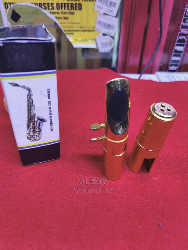 Metallic Saxophone Mouthpiece - main view