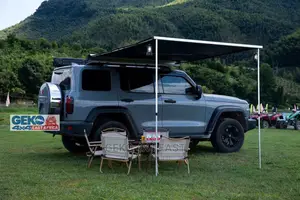 Awning, 180° With Built in Light Protective Aluminum Case