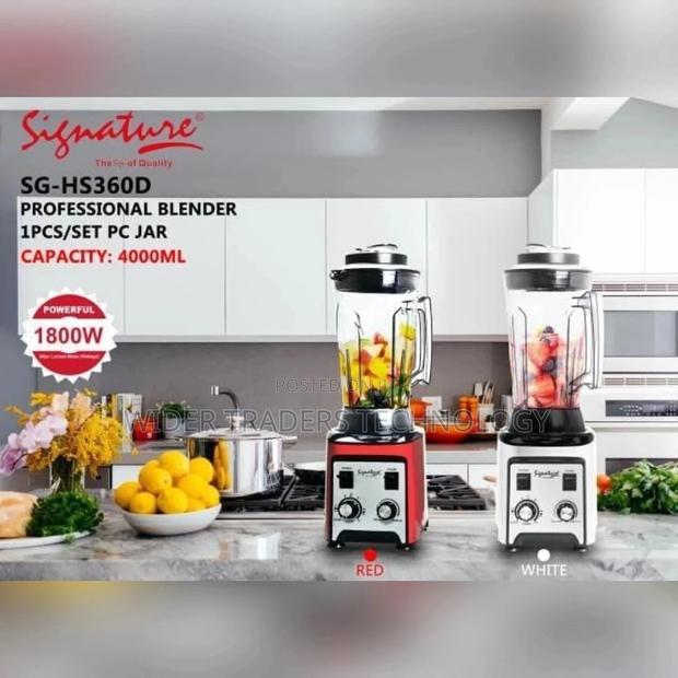 Signature Blender Commercial