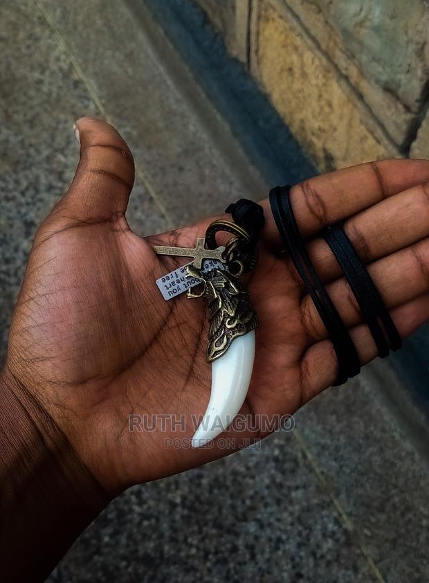 Leather Strand Necklaces - thumbnail 3