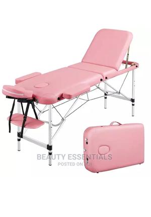 Pink Tattoo Metalic Massage Bed - thumbnail 2