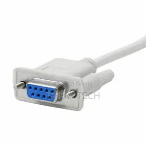 Serial RS232 Extension Cable DB9 Male to Female 1.5m White