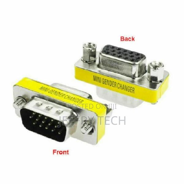15 Pin SVGA VGA Port Saver Female to Male Gender Changer Ada
