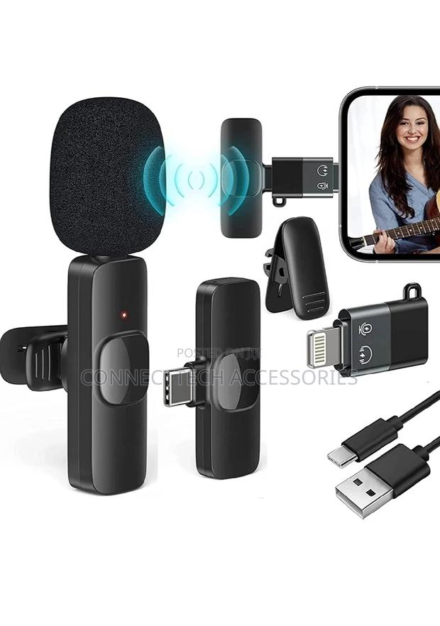 Wireless Microphone, Digital Mini Recording Clip Mic - thumbnail 4