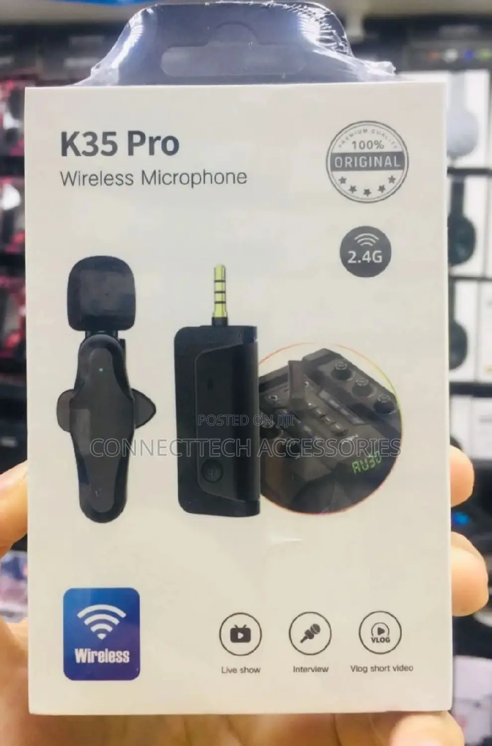 K-35 Wireless Collar Microphone