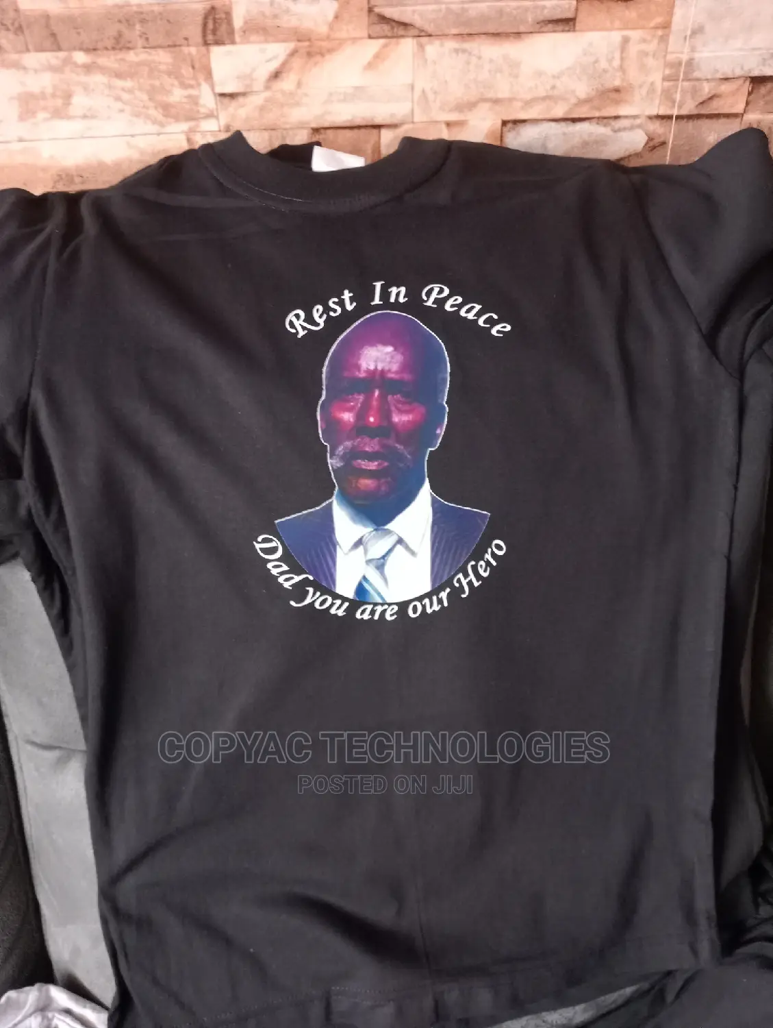 Black Offers on Funeral Tishirts Printing