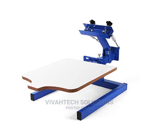 Top Quality 1 Station 1 Color Screen Printing Equipment .