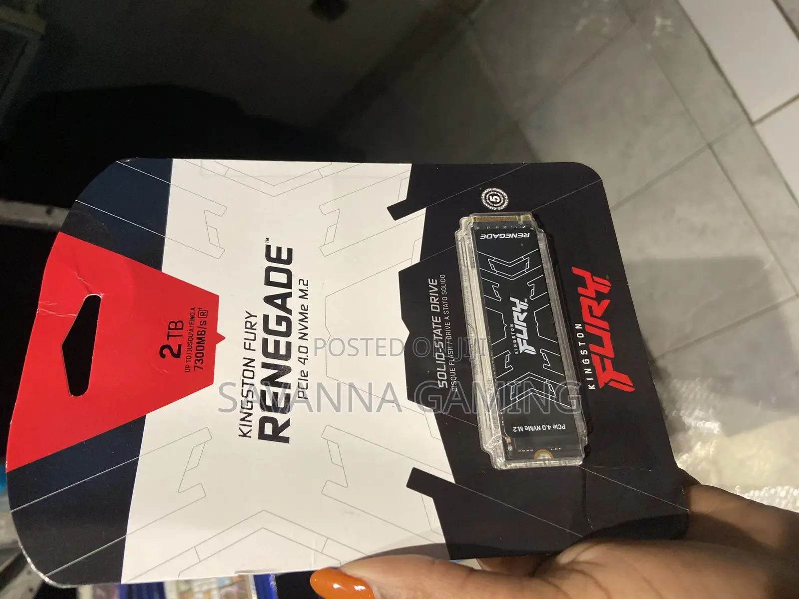 Kingston Fury 1tb SSD