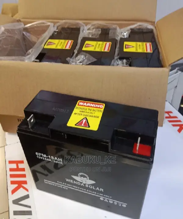 6-Fm-18 12V 18ah Wenda Solar Battery