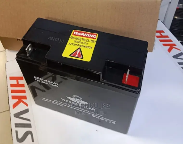 Wenda 6FM 12v 18AH Solar Ups Battery