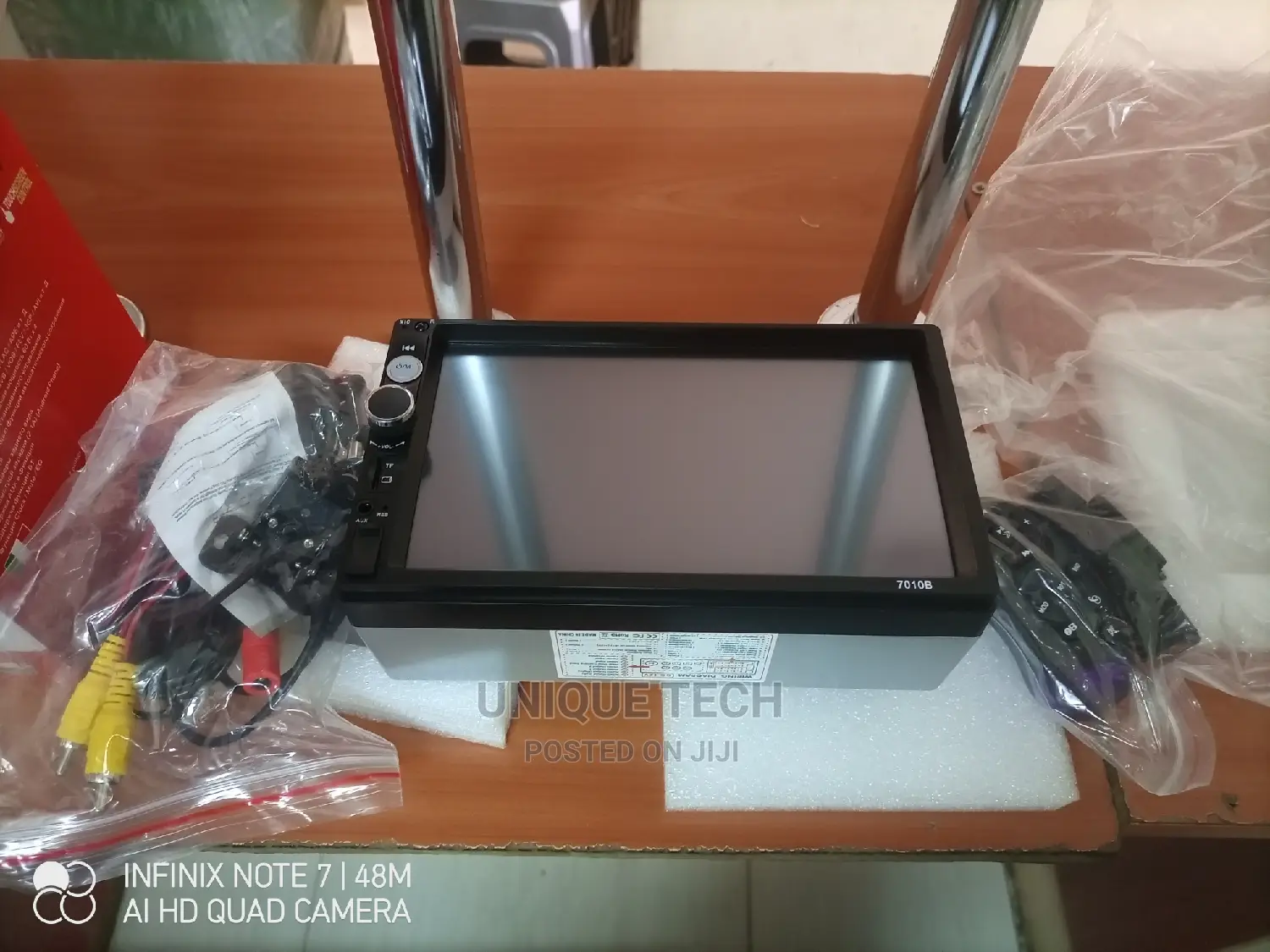 Car Radio Mp5, Fm, Usb, Mem Card, Reverse Cam