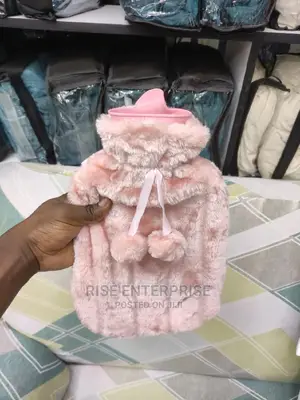 Luxury Soft Faux Fur Hot Water Bottle Bag for Pain Relief