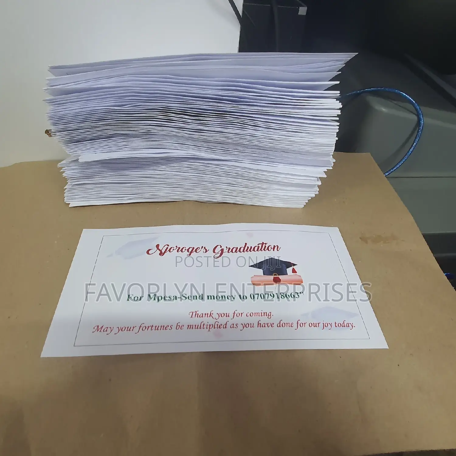 DL Envelope Printing