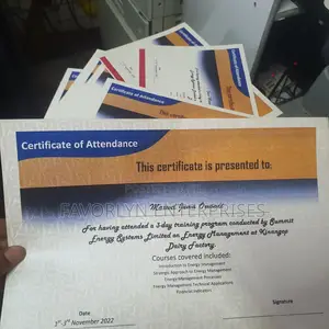 Quality Certificate Printings