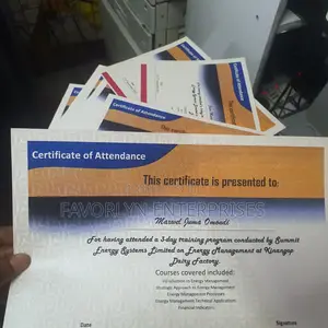 Quality Certificate Printings