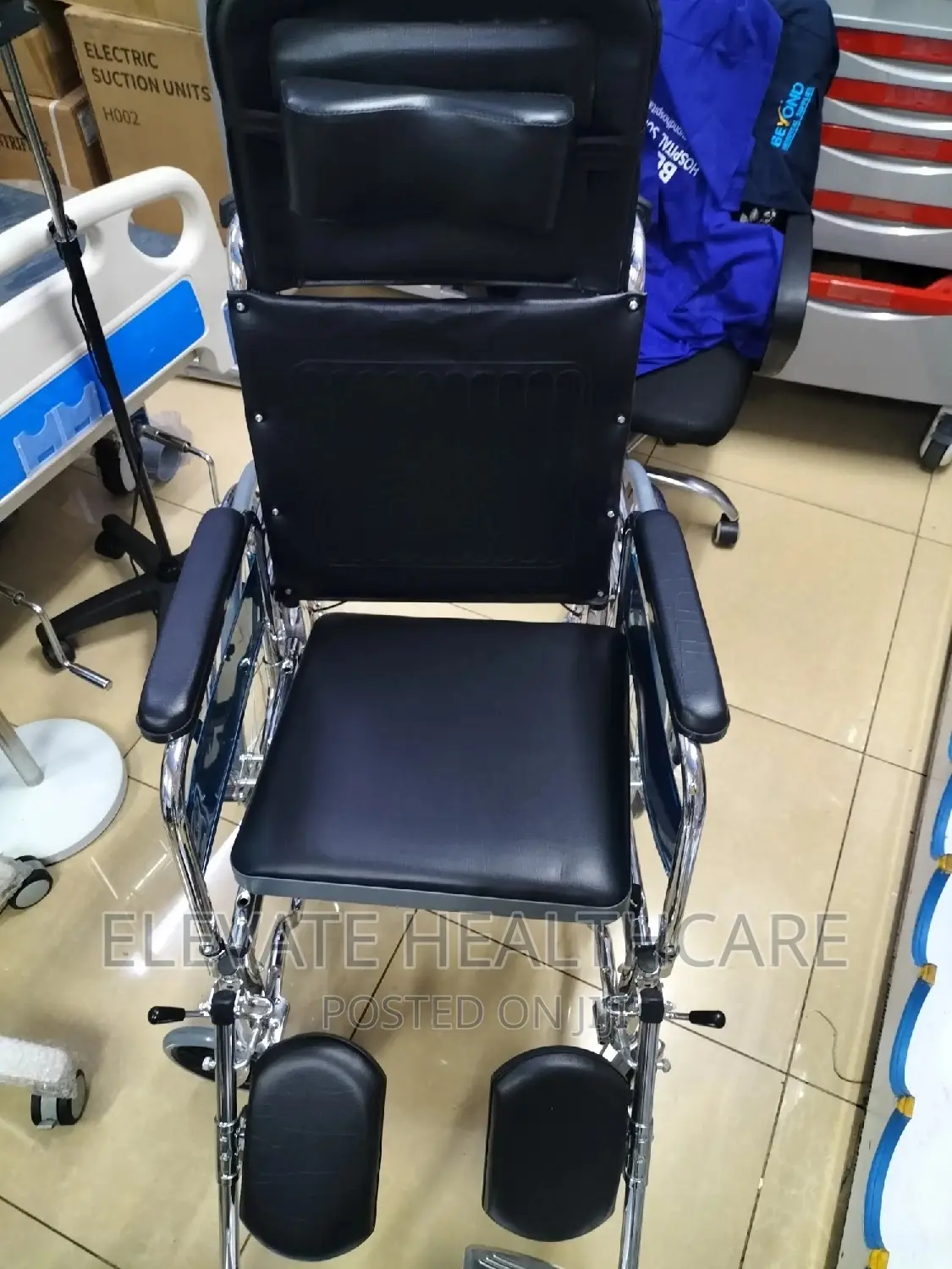 Reclining Wheelchair With Commode Seat